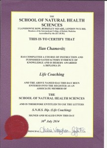 Life Coaching Diploma (2014)